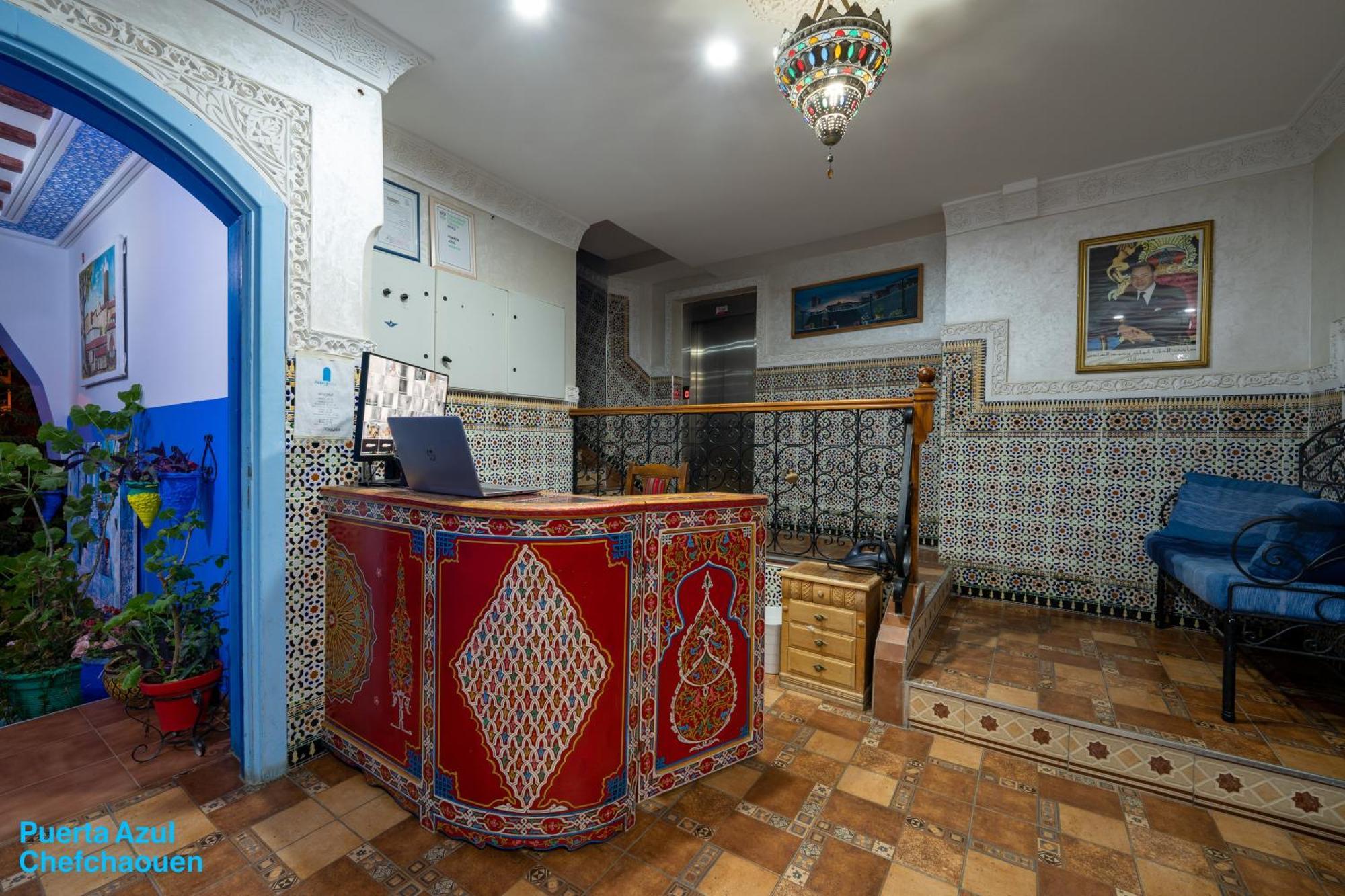 Puerta Azul Chefchaouen Exterior foto