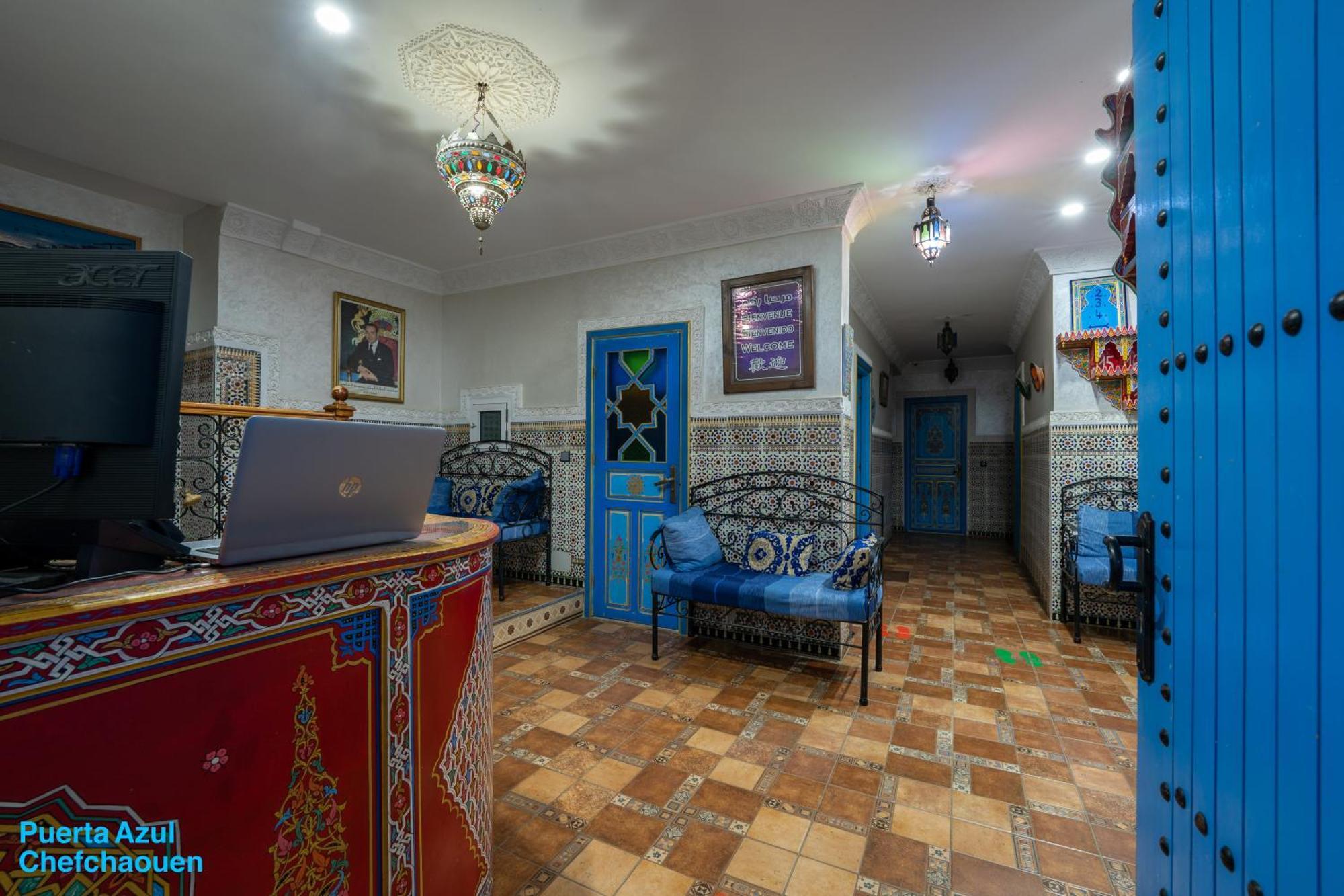 Puerta Azul Chefchaouen Exterior foto
