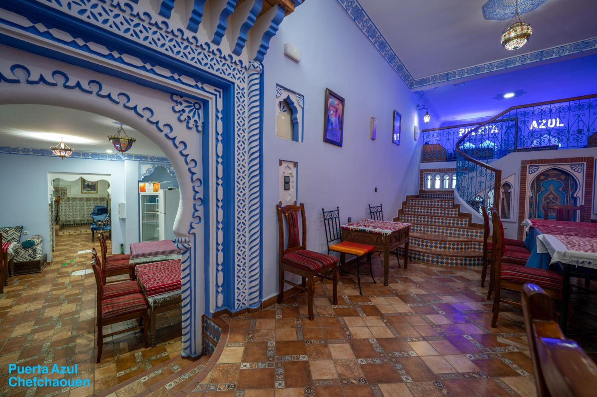 Puerta Azul Chefchaouen Exterior foto