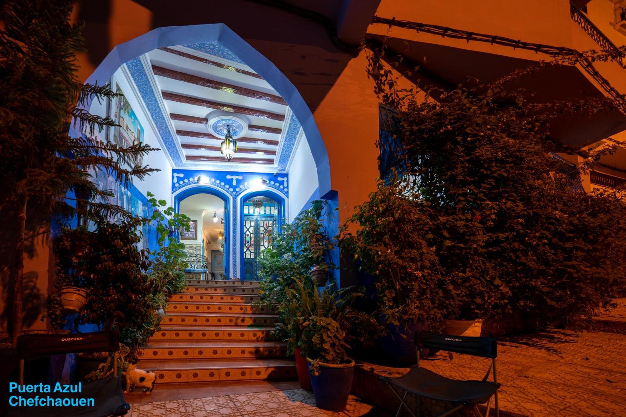 Puerta Azul Chefchaouen Exterior foto