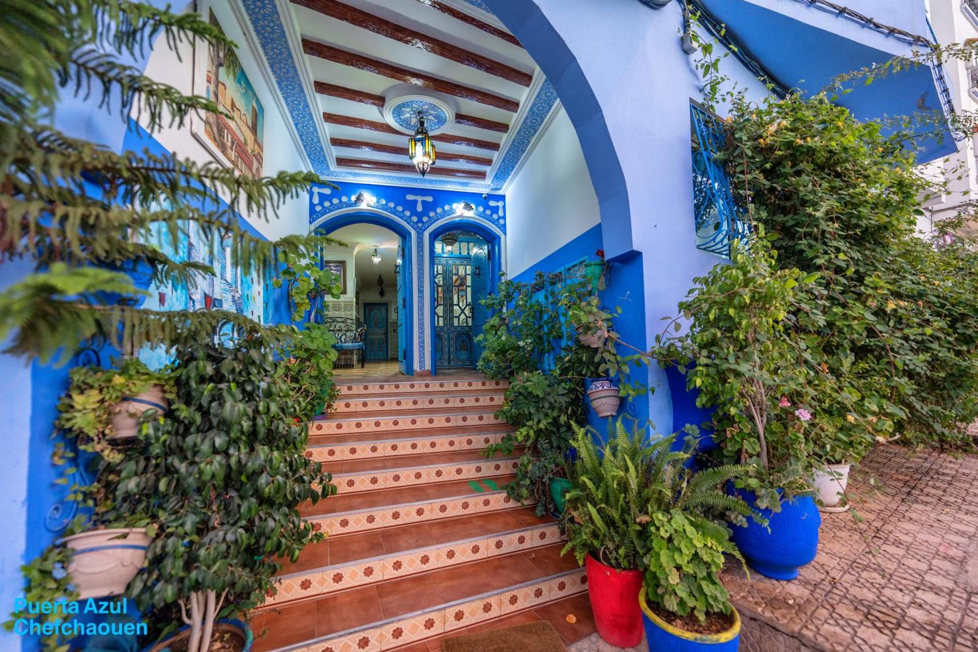 Puerta Azul Chefchaouen Exterior foto